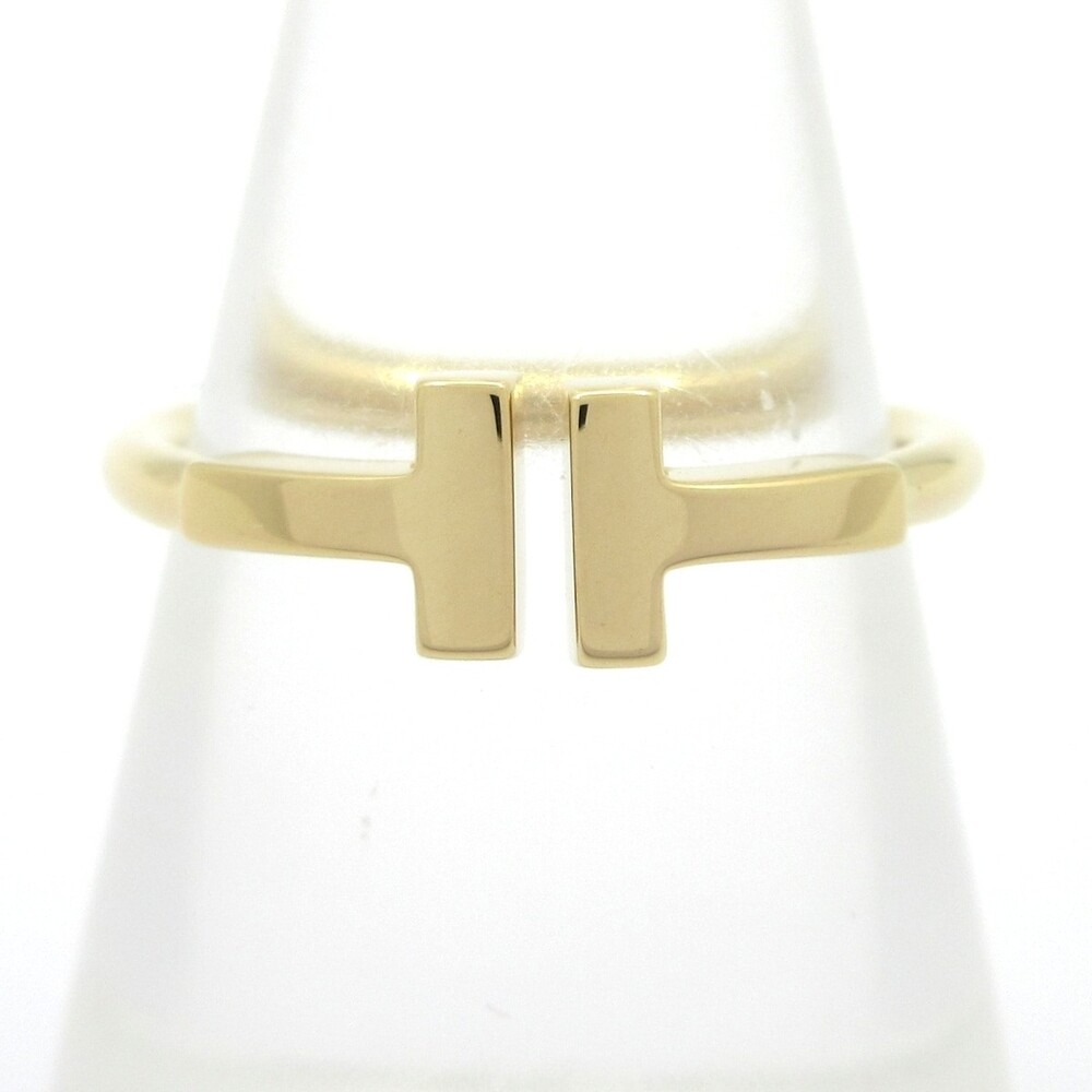 Tiffany&Co. T Wire 18K Yellow Gold Ring #346126T15B